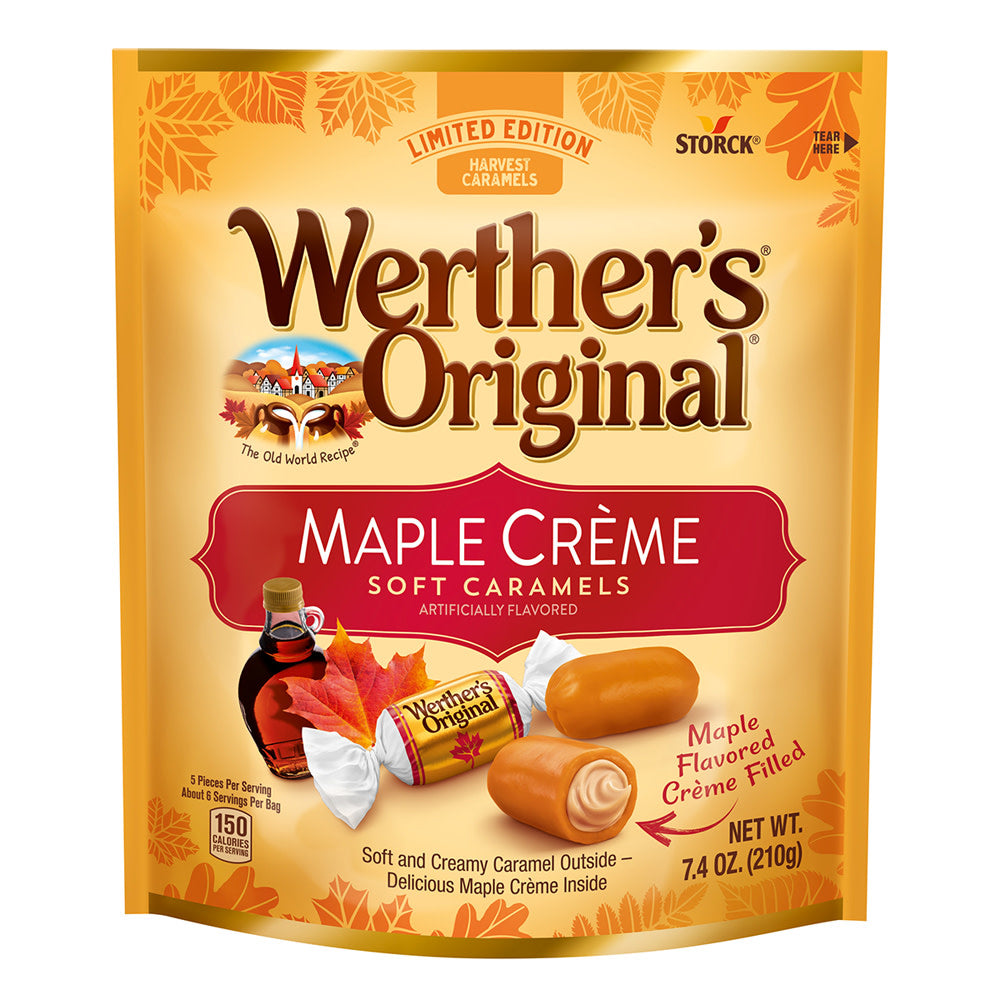 Wholesale Werther'S Original Maple Creme Soft Caramels 7.4 Oz Pouch- Bulk