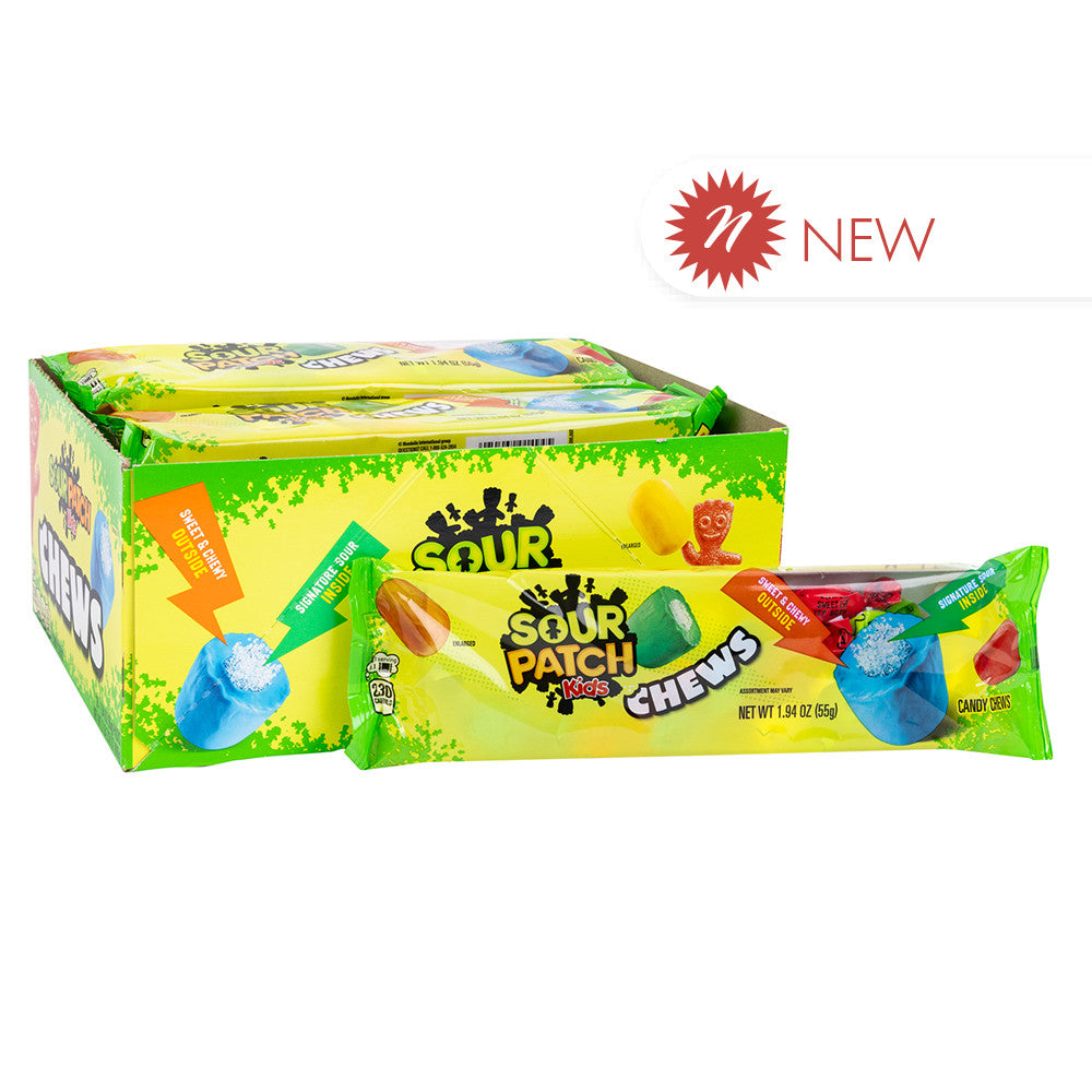 Wholesale Sour Patch Kids Chews 1.9 Oz- Bulk