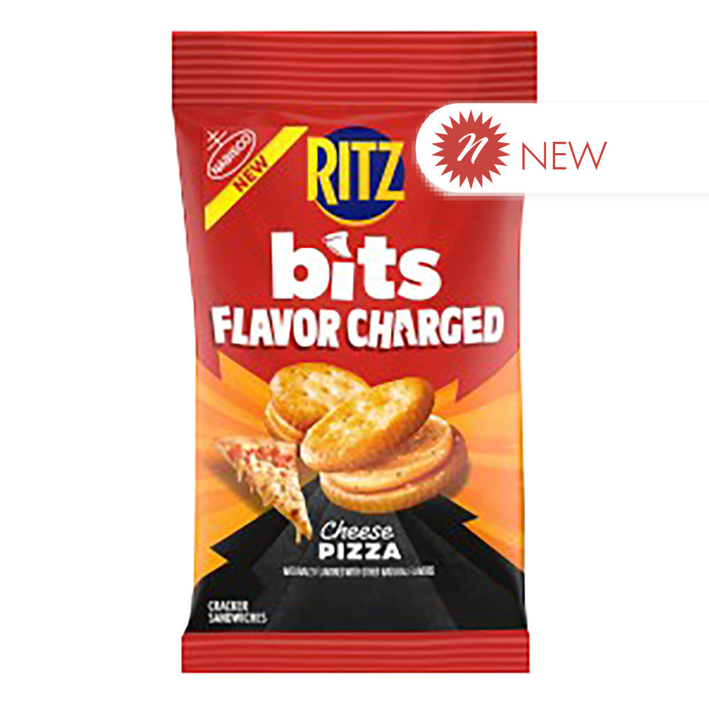Wholesale Ritz Bits Flavor Charged Cheese Pizza Cracker Sandwiches 3 Oz Peg Bag- Bulk