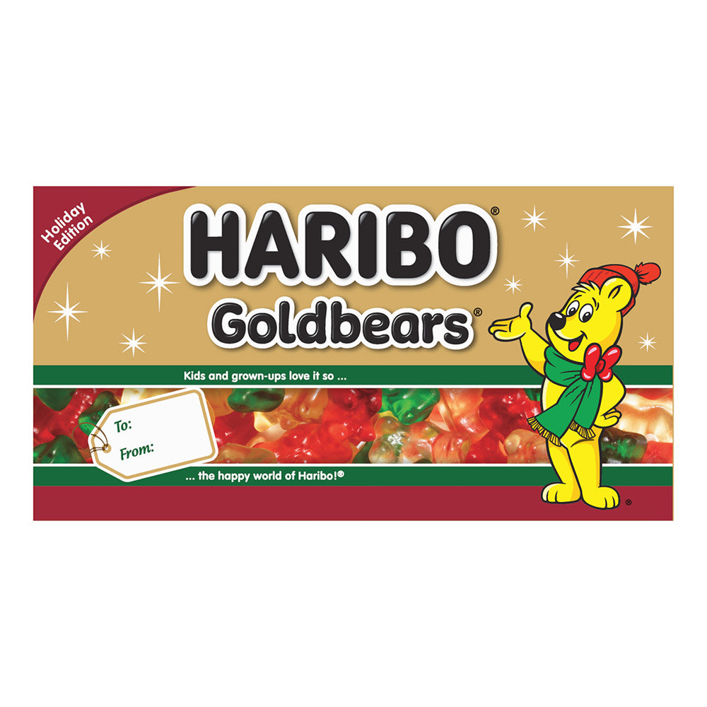 Wholesale Haribo Goldbears Christmas 3.5 Oz Theater Box- Bulk
