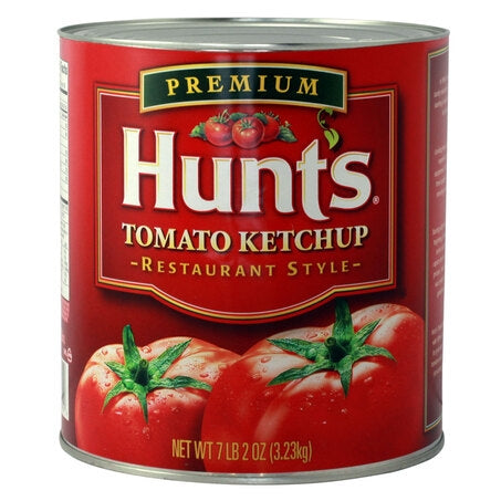 Hunts Case Kethcup Cans