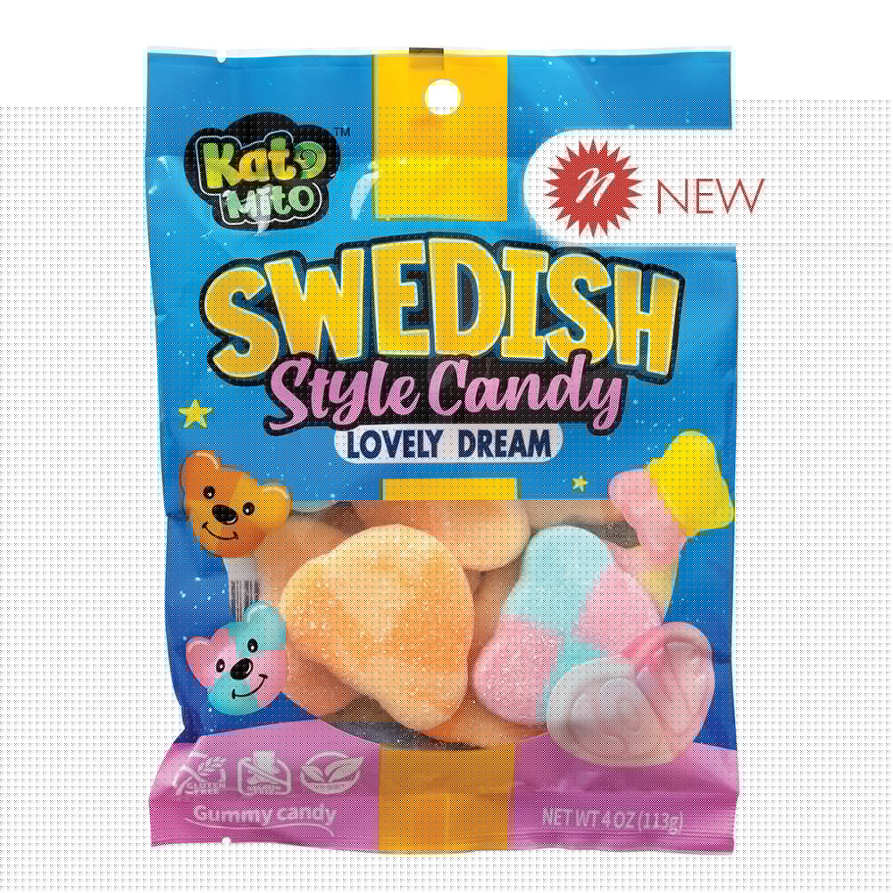 Wholesale Swedish Style Candy Lovely Dream 4 Oz Peg Bag- Bulk