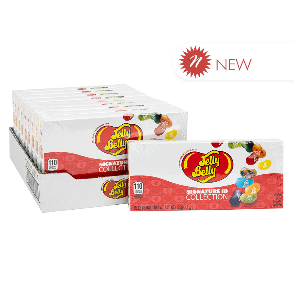 Wholesale Jelly Belly Signature 10 Collection 4.25 Oz Gift Box- Bulk