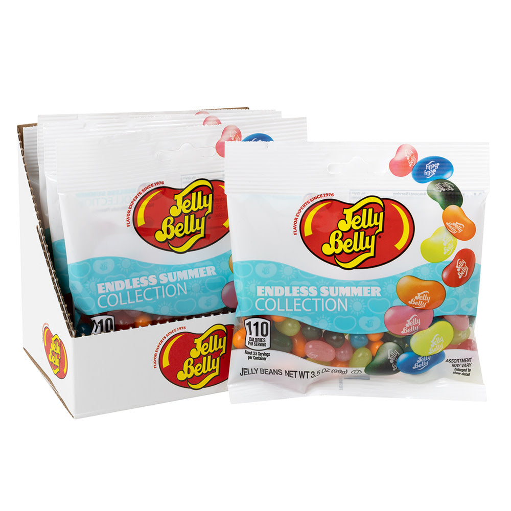 Wholesale Jelly Belly Endless Summer Collection 3.5 Oz Peg Bag- Bulk