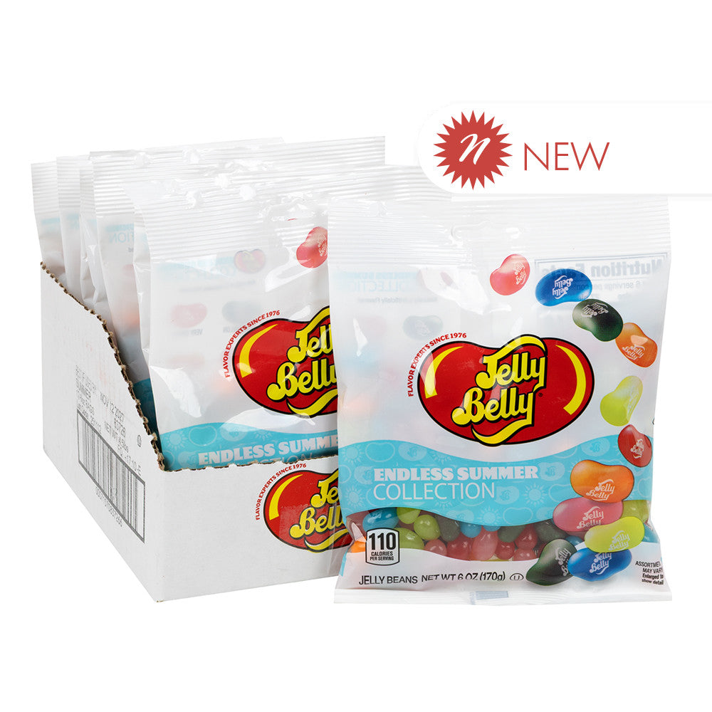 Jelly Belly Endless Summer Collection 6 Oz Peg Bag