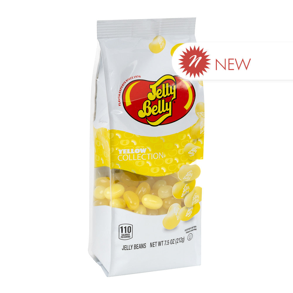 Wholesale Jelly Belly Color Collection Yellow 7.5 Oz Gift Bag- Bulk