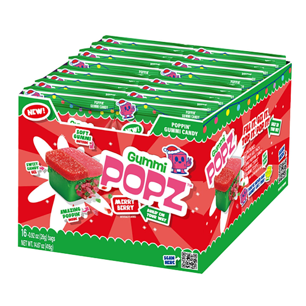 Wholesale Gummi Popz Merry Berry 0.92 Oz- Bulk