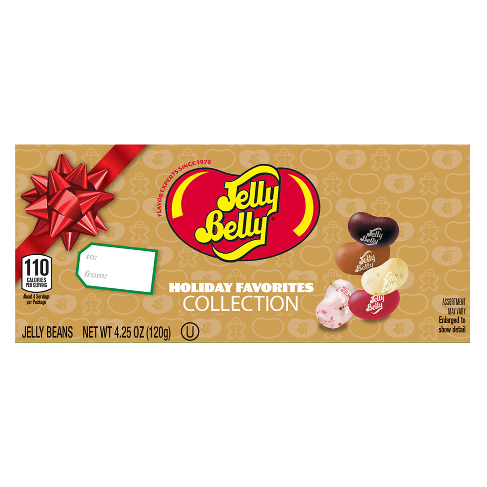 Wholesale Jelly Belly Holiday Favorites Collection 4.25 Oz Gift Box- Bulk