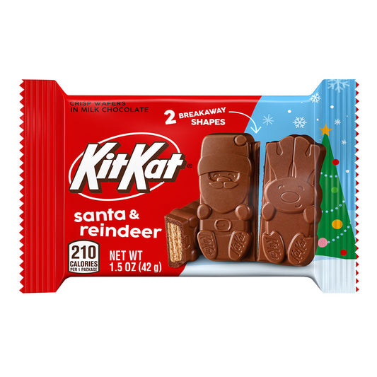 Wholesale Kit Kat Santa & Reindeer 1.5 Oz- Bulk