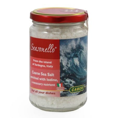 Wholesale Seasonello Iodized Coarse Sea Salt | 10.58 oz- Bulk