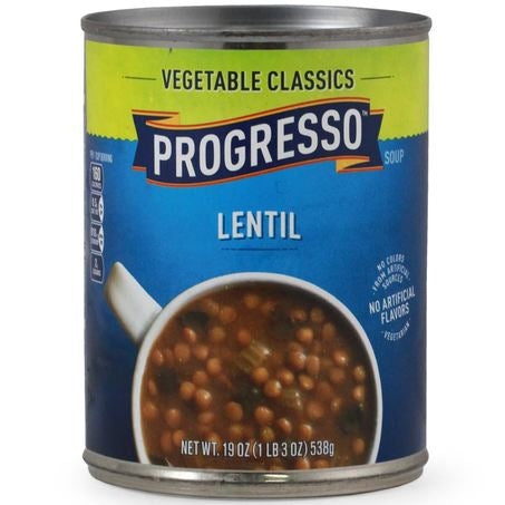 Wholesale Progresso Case Lentil Soup- Bulk