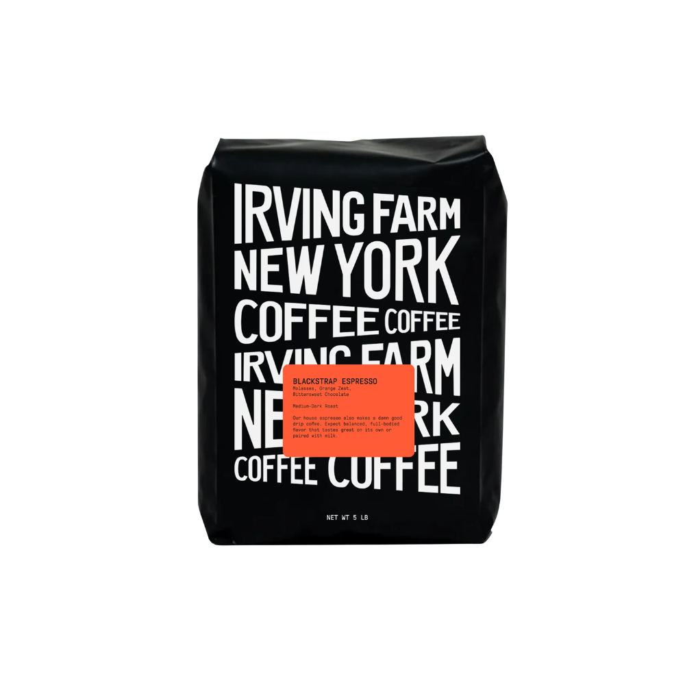 Wholesale Irving Farm Each Whole Bean Blackstrap Coffee Blend- Bulk