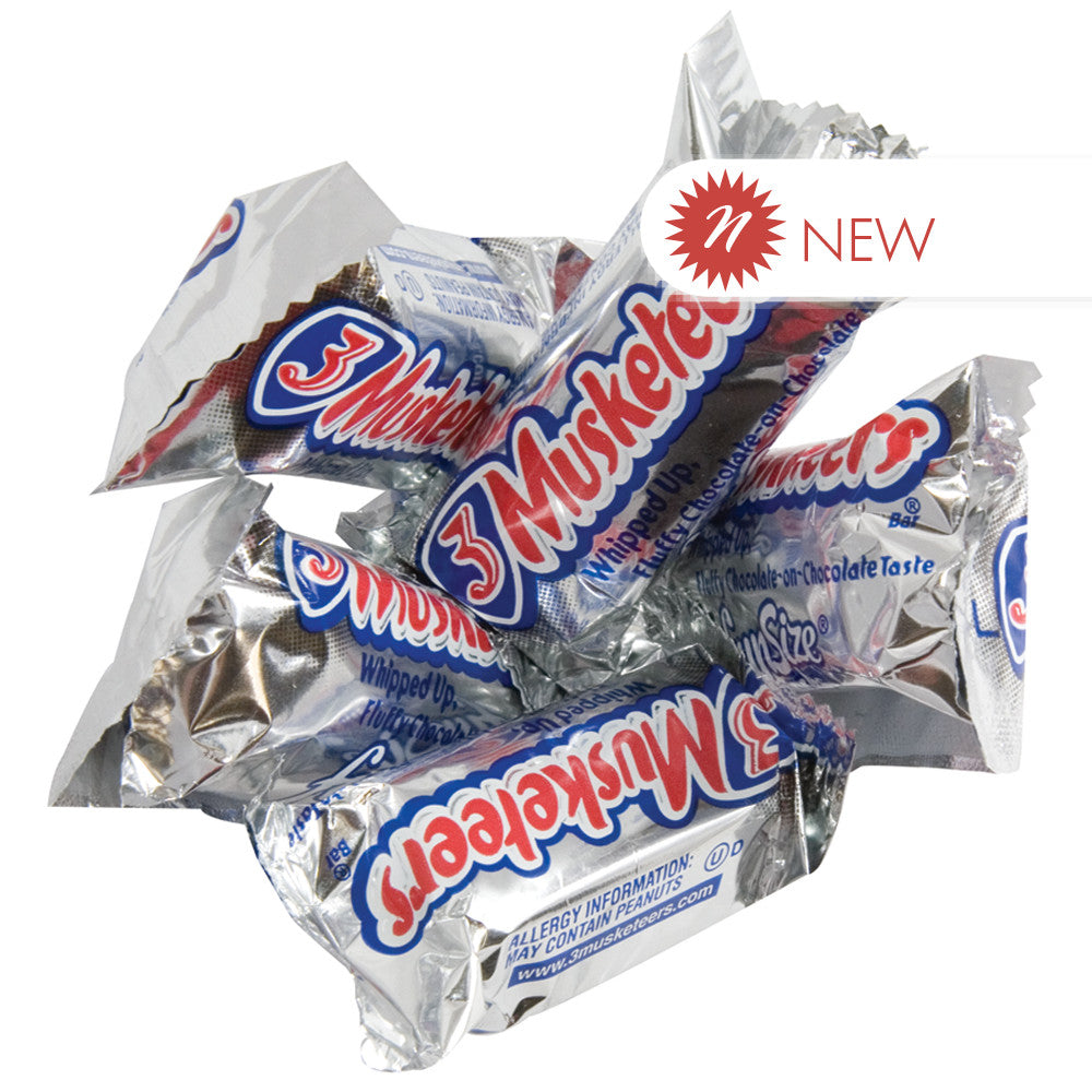 Wholesale 3 Musketeers Fun Size Bar- Bulk