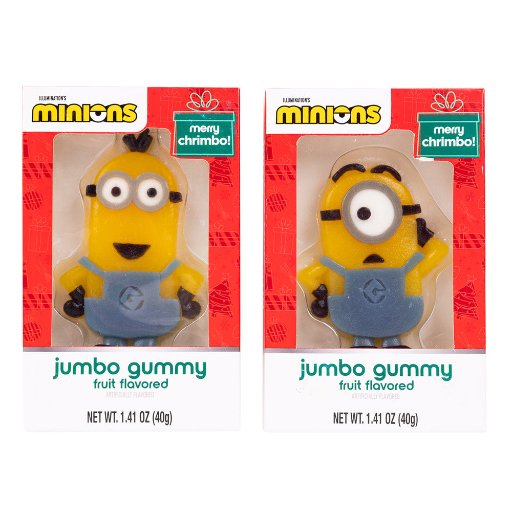 Wholesale Minions Fruit Flavored Jumbo Gummy 1.41 Oz Box- Bulk