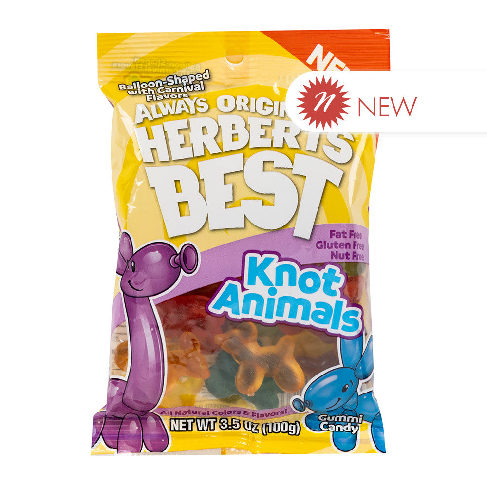 Wholesale Herbert’S Best Balloon Knot Animals 3.5 Oz Peg Bag- Bulk