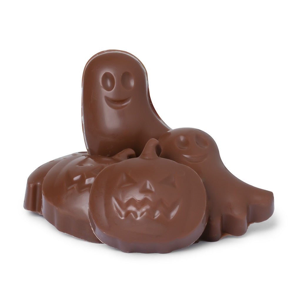 Wholesale BoxNCase Milk Chocolate Peanut Butter Pumpkins & Ghosts- Bulk