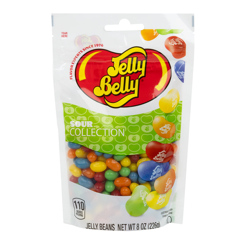 Wholesale Jelly Belly - Sours Collect - Pouch - 8Oz- Bulk