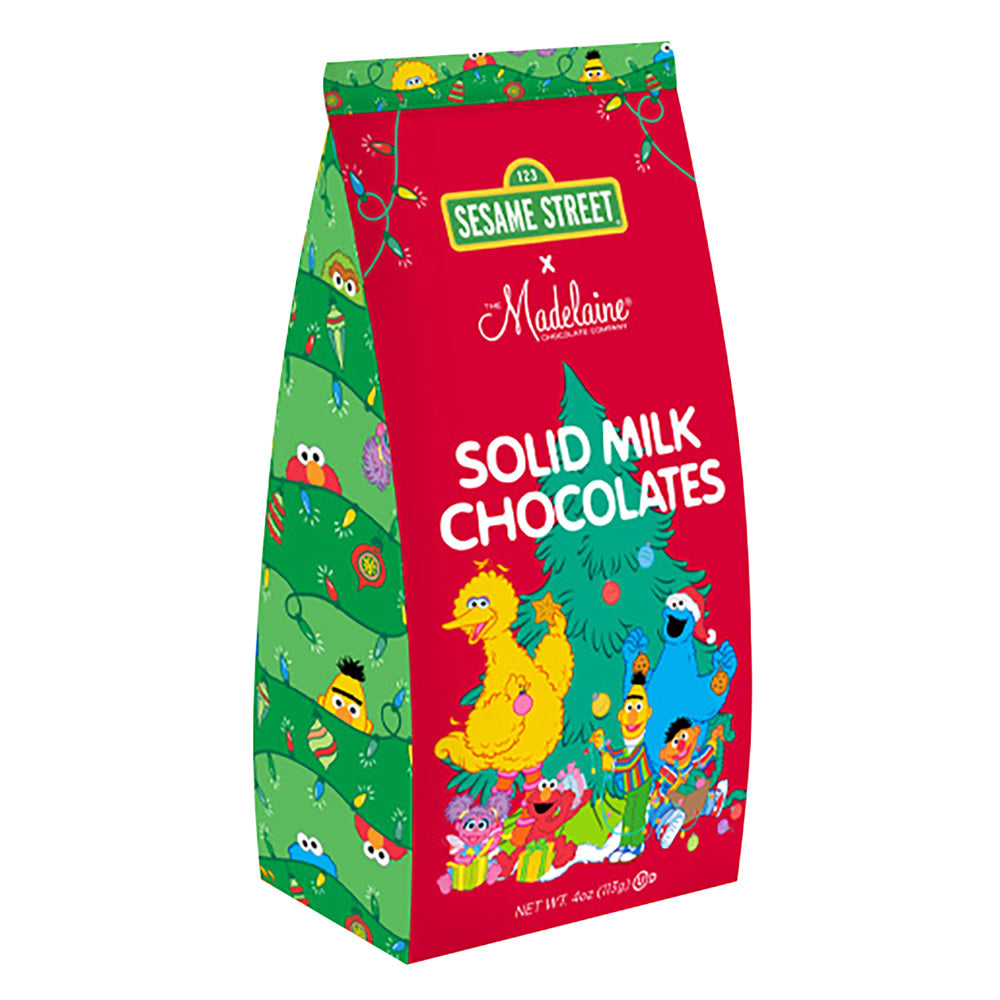 Wholesale Madelaine Sesame Street Milk Chocolate 4 Oz Gable Gift Bag- Bulk