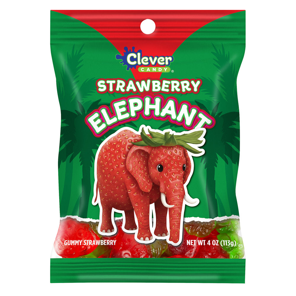 Müttenberg Candy Italian Brainrot Strawberry Elephant 4 Oz Peg Bag