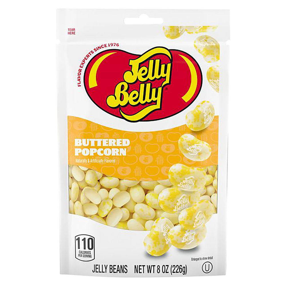 Wholesale Jelly Belly - Buttered Popcorn - 8Oz- Bulk
