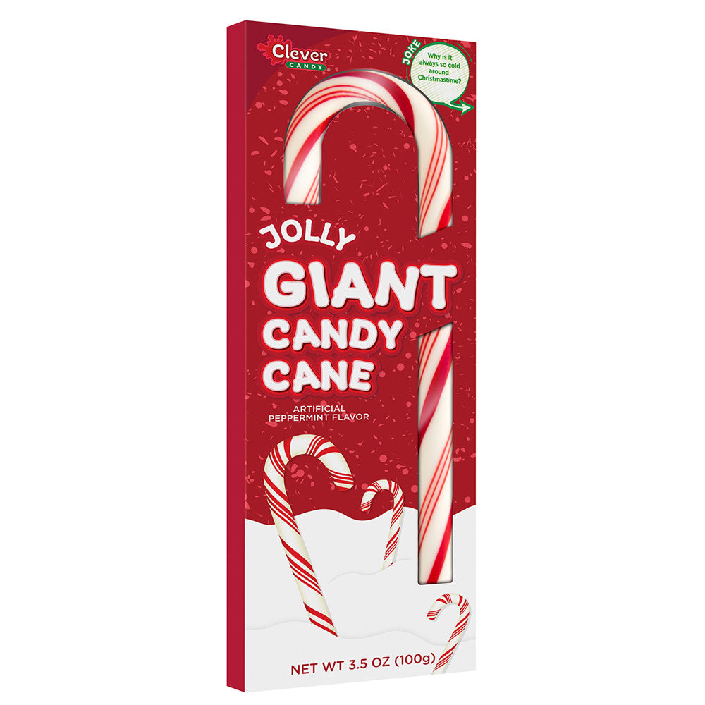 Wholesale Müttenberg Candy Jolly Giant Candy Cane 3.52 Oz Box- Bulk
