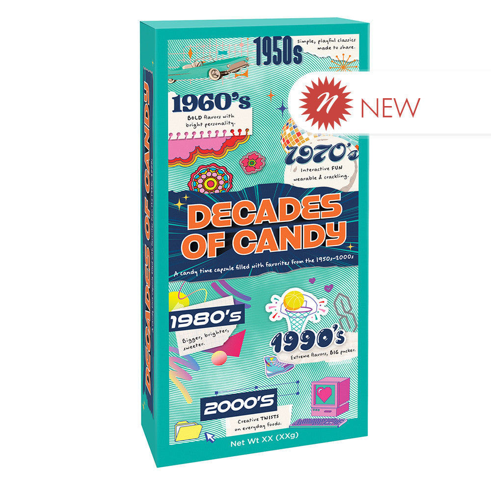 Wholesale Decades Of Candy 8.53 Oz Box- Bulk