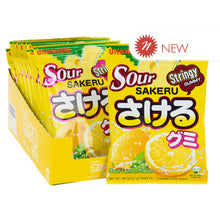 Wholesale Sakeru Sour Lemon Gummy 1.06 Oz Peg Bag- Bulk