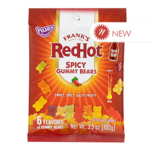 Wholesale Frank’S Redhot Spicy Gummy Bears 3.5 Oz Peg Bag- Bulk