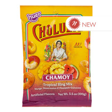 Wholesale Cholula Chamoy Tropical Ring Mix 3.5 Oz Peg Bag- Bulk
