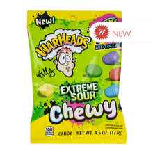 Wholesale Warheads Extreme Sour Chewy 4.5 Oz Peg Bag- Bulk
