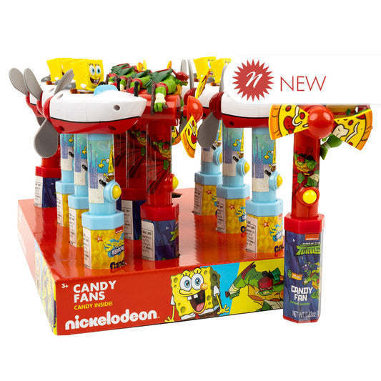 Wholesale Nickelodeon Candy Fan 0.53 Oz- Bulk