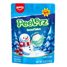 Wholesale Peelerz Gummy Sour Snowflakes 6 Oz Bag- Bulk