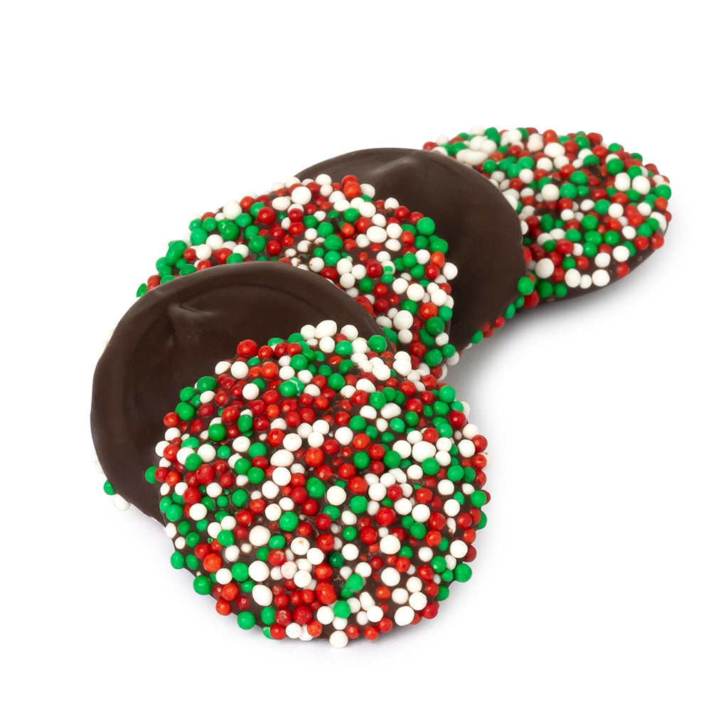 Wholesale Nancy Adams Nonpareils Dark Chocolate Berry Mint- Bulk