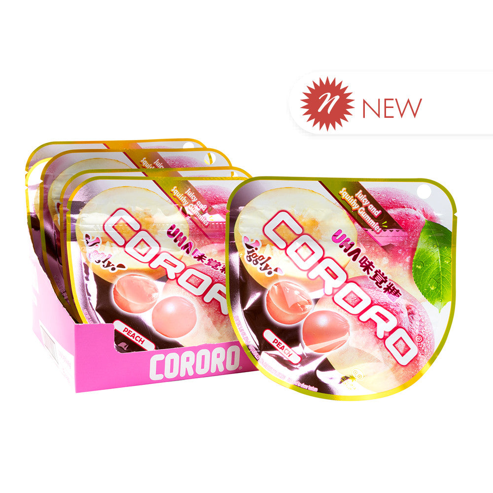 Wholesale Uha Mikakuto Cororo Peach 1.41 Oz Pouch- Bulk