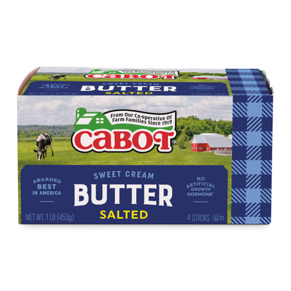Wholesale Cabot/Agri Fd. Case Salted Butter Bulk Grade Aa- Bulk