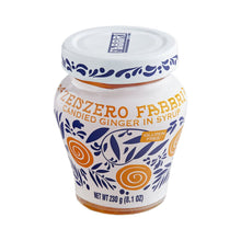 Wholesale Fabbri Candied Ginger In Syrup Ceramic Jars | 230 gr jar- Bulk