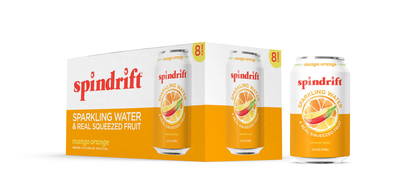 Wholesale Water Sparkling Orange Mango- Bulk