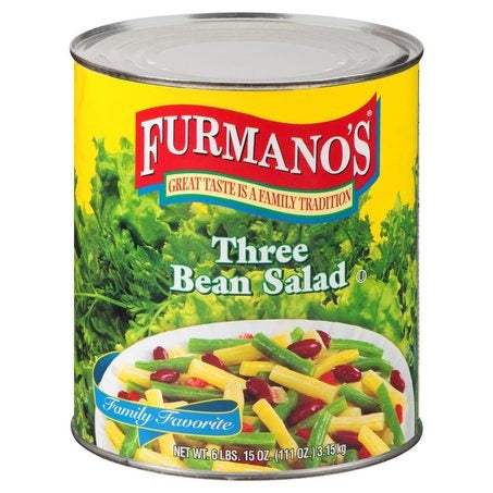 Wholesale Furmanos Case Three Bean Salad- Bulk