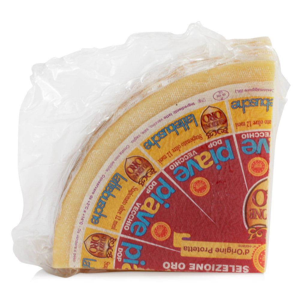 Wholesale Italian Each Piave Vecchio Cheese 6M Qtrs- Bulk