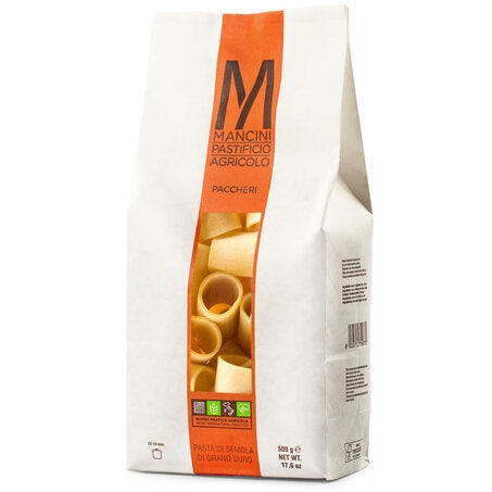Wholesale Mancini Case Paccheri Lisci Pasta- Bulk