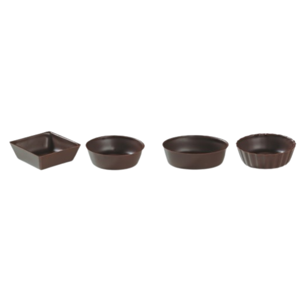 Wholesale Dobla Case Petit Four Dark Chocolate Shell- Bulk