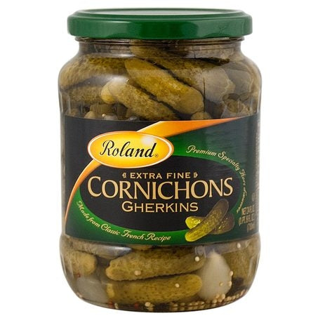 Wholesale Roland Each Midget Gherkin Cornichons- Bulk
