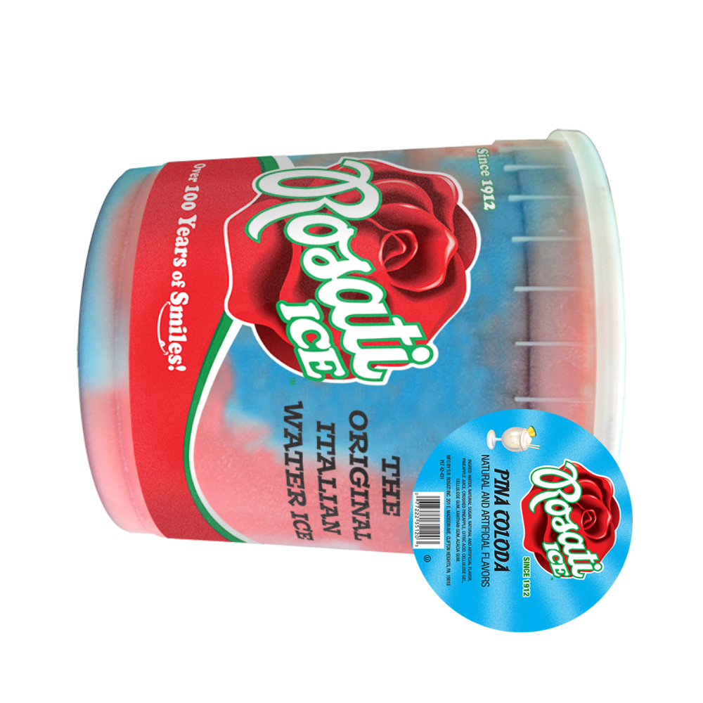 Wholesale Rosati Pina Colada Italian Ice | 2.5 gal- Bulk