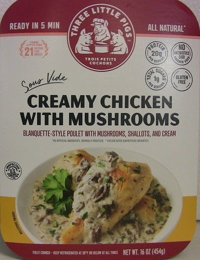 Wholesale Les Trois Gourmet Meal Chickn/Mush- Bulk