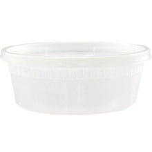 Wholesale BoxNCase Case 8Oz Plastic Soup Container Combo With Lids- Bulk