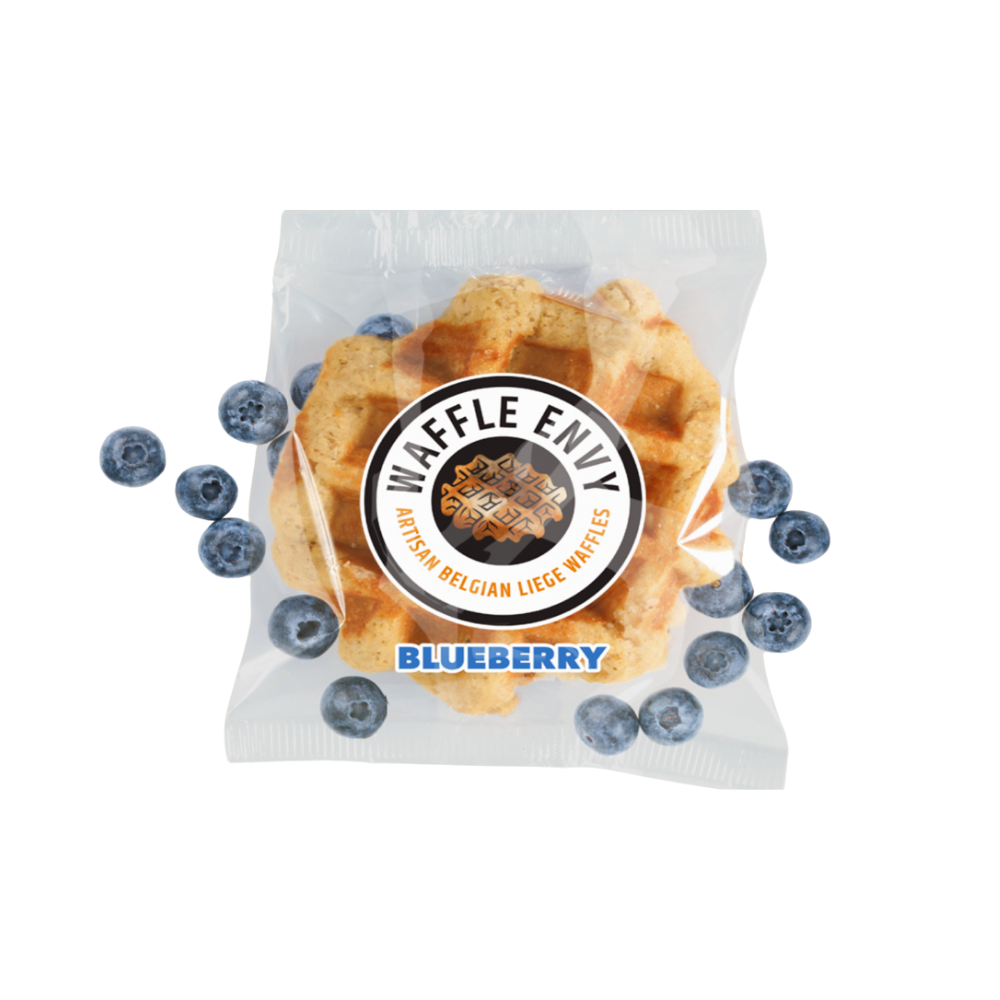Wholesale Waffle Envy Case Blueberry Belgian Liege Waffle- Bulk