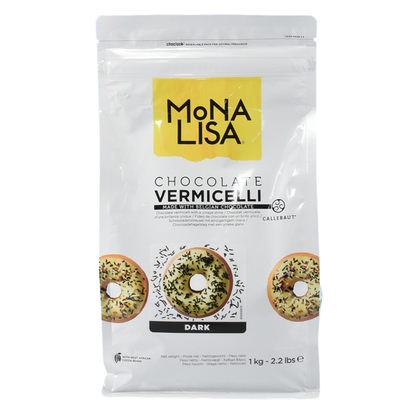 Wholesale Mona Lisa Case Vermicelli Dark Chocolate- Bulk