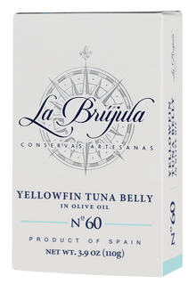Wholesale La Brujula Yellowfin Tuna Belly- Bulk