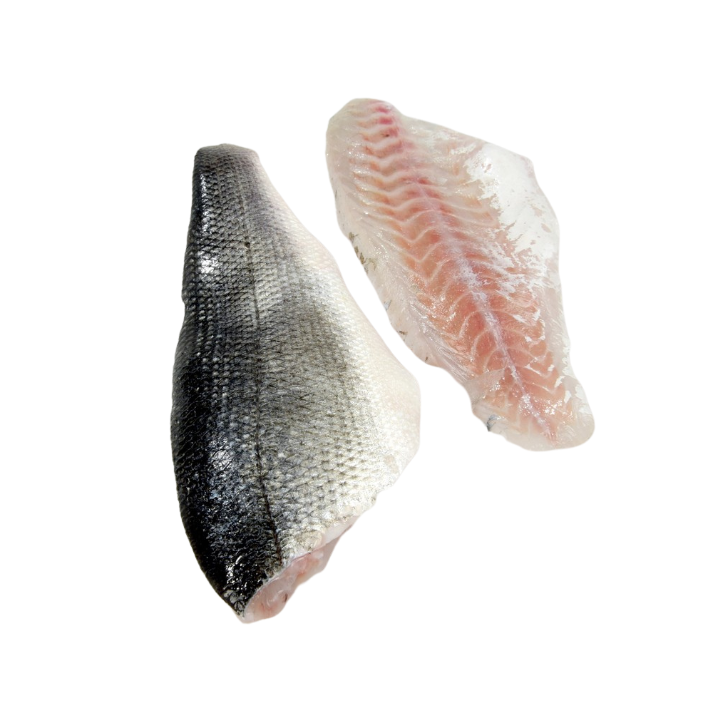 Wholesale Greece Farmed Case 800/1000G Skin On Pbo Branzino Fillet- Bulk