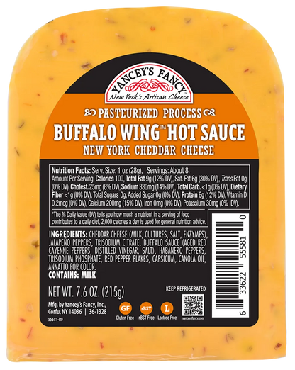 Wholesale Yanceys Fancy Ched Buffalo Hot- Bulk